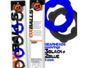 Oxballs Gearheads 5pk SpinnerRing Blu/Bk
