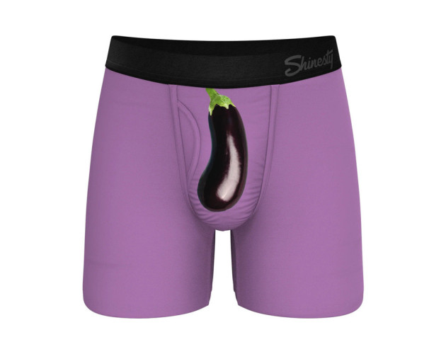 The Double Entendre Eggplant Underwear S