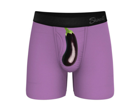 The Double Entendre Eggplant Undrwear XL
