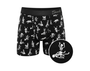 The Bare Back Bones GITD Skeletons UW XL