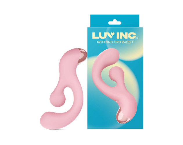 Luv Inc Ro33: Rotating Orb Rabbit LgtPnk