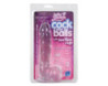 Jelly Jewel Cock & Balls Suct. (Diamond)