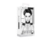 Ouch B&W VelcroCollarLeash&Cuffs Blk