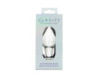 Clarity Utopian Bud Glass Dildo