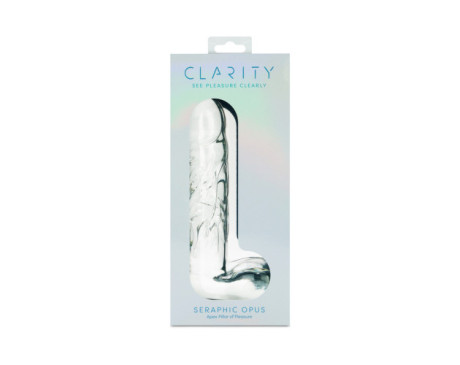 Clarity Seraphic Opus Glass Dildo