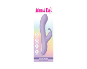A&E Violet Vixen G-Spot Rabbit Vibe