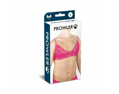 Prowler Pink Lace Bra Small