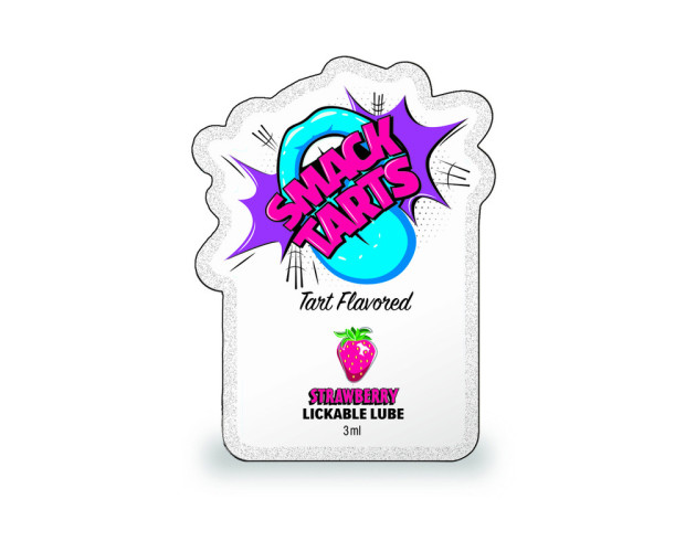 Smack Tarts Lickable Lube SourStrawb 3ml