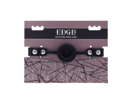 SS Edge Silicone Ring Gag