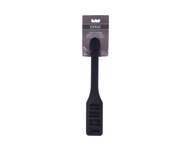 SS Edge CUNT Silicone Paddle