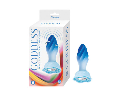 Goddess Remote Control Rotating Jewel Bl
