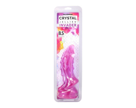 Crystal Jellies Invader 8.5 in. Purple