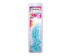 Crystal Jellies Invader 8.5 in. Teal
