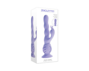 Evolved Wiggly Bunny Purple