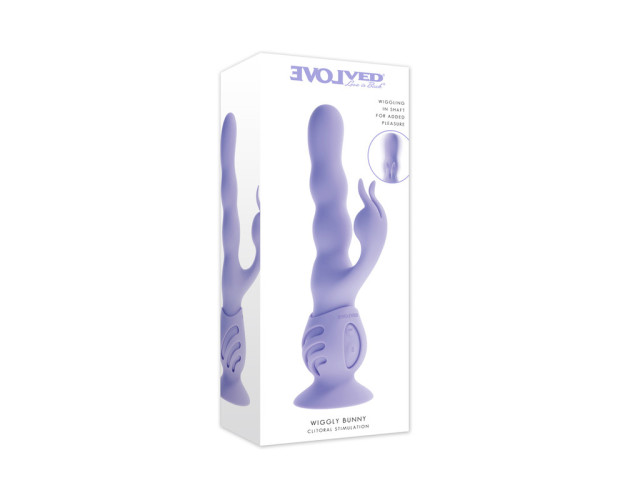 Evolved Wiggly Bunny Purple