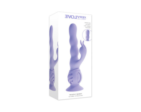 Evolved Wiggly Bunny Purple