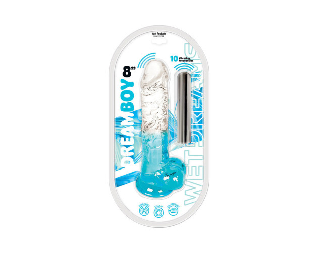 Wet Dreams Dream Boy Dildo W/Bullet 8