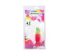 Crystal Jellies 4.5 in. Dong Rainbow